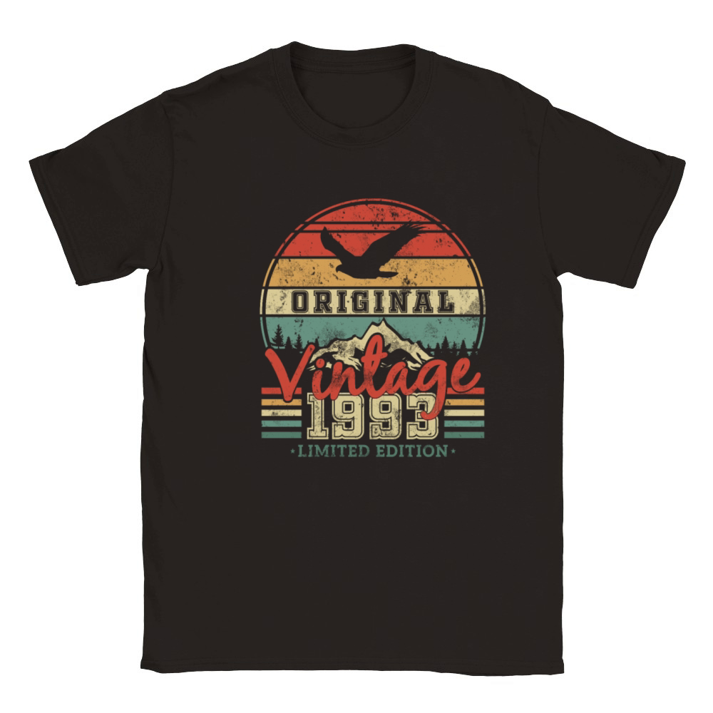 Vintage 1993 Birthday Gift Classic Kids Crewneck T-shirt
