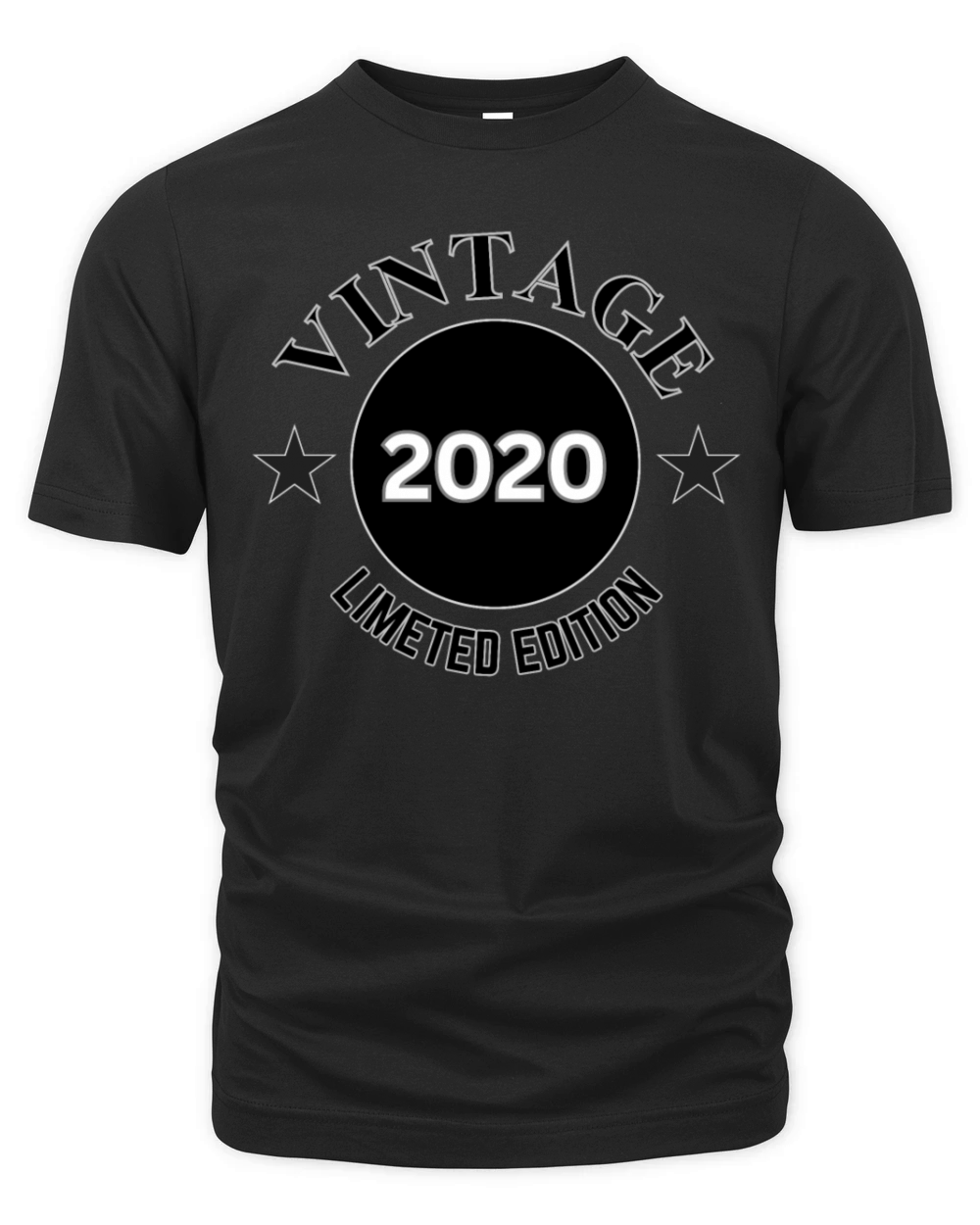 4 Year Old Vintage 2020 Limited Edition Organic Unisex T-shirt