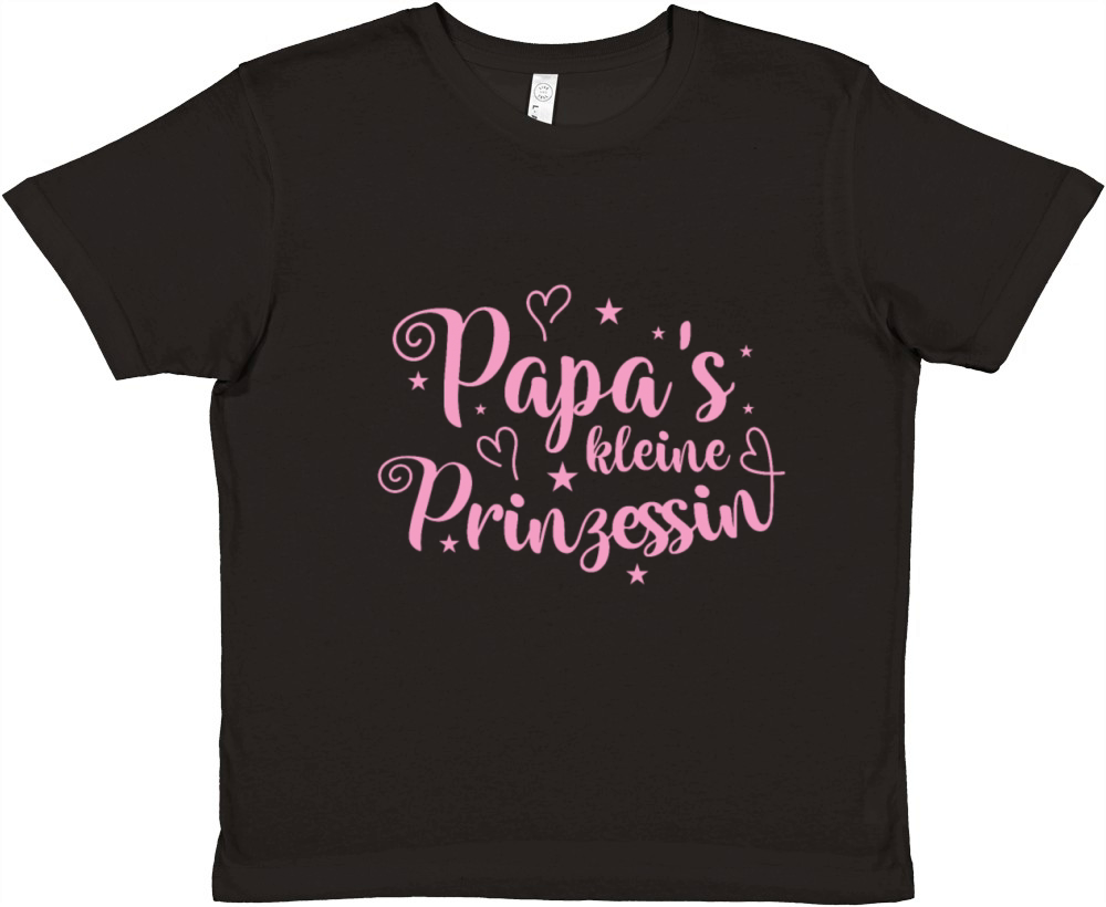 Daddys little Princess Premium Kids Crewneck T-shirt