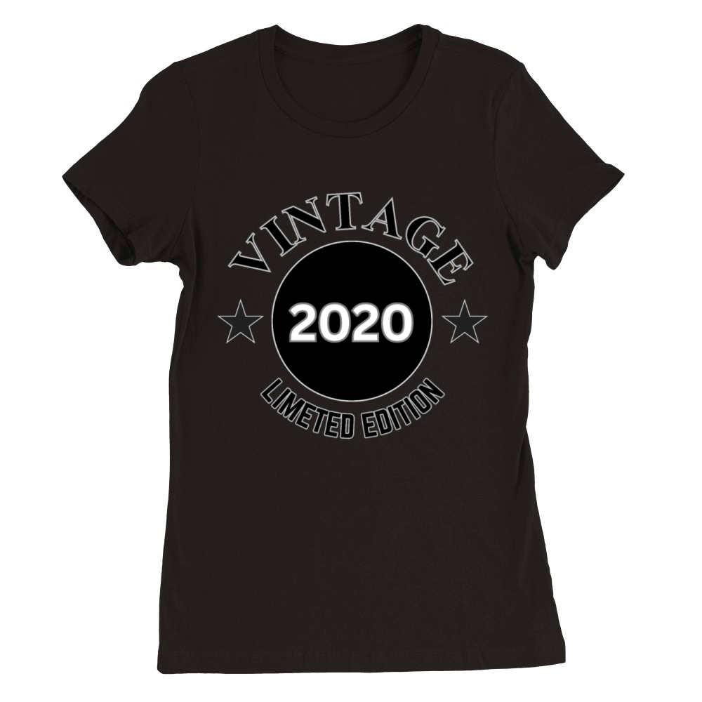 4 Year Old Vintage 2020 Limited Edition Premium Womens Crewneck T-shirt