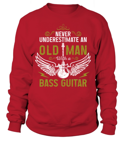 Bass Guitar Player Bassist Funny Gift Sweatshirt Unisex