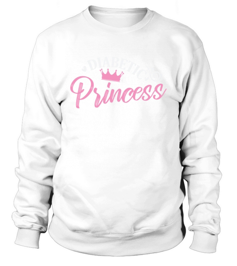 Diabetic Princess Daughter Girl Sweatshirt Unisex