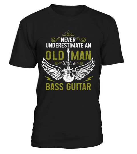 Bass Guitar Player Bassist Funny Gift T-Shirt Unisex