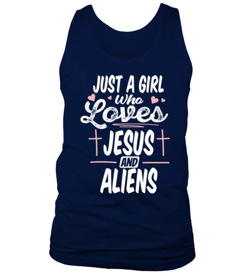 Christian Christianity Humor Alien Jesus Tank Top Unisex