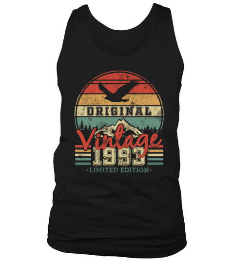Vintage 1993 Birthday Gift Tank Top Unisex