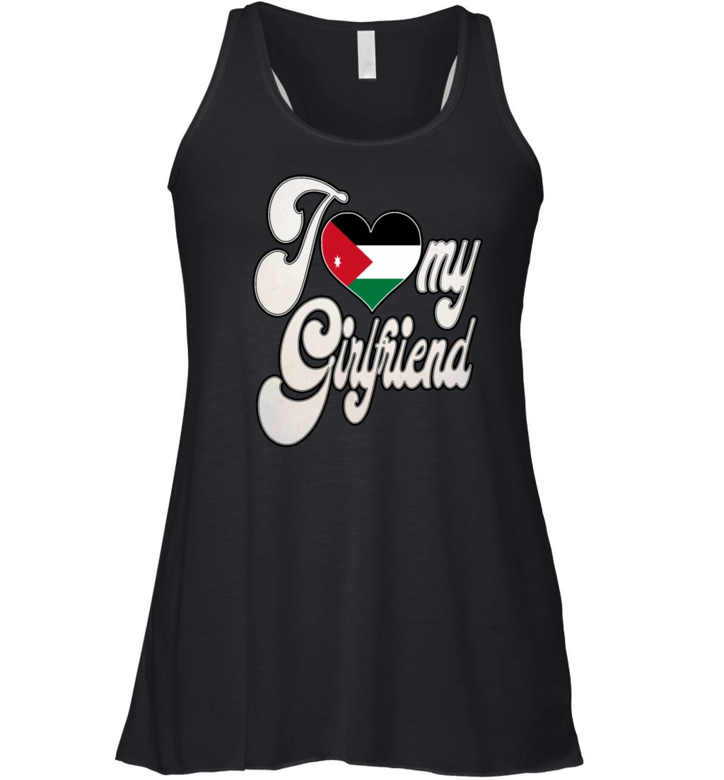JordanI Love My Jordanian Girlfriend Women's Flowy Tank Top