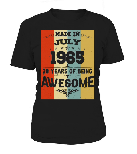 July 1965 Vintage Birthday Present Women's T-Shirt