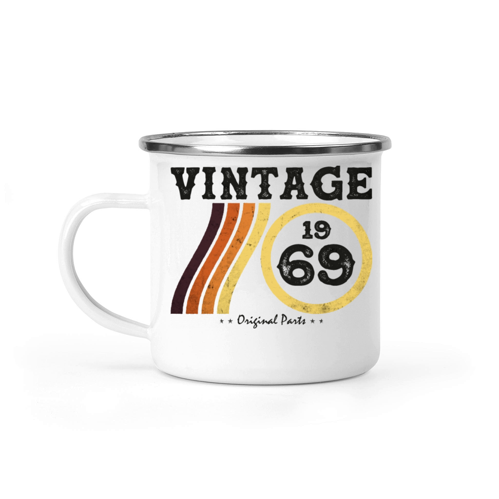 Vintage 1969 Limited Edition Classic Retro 55 Camping Mug