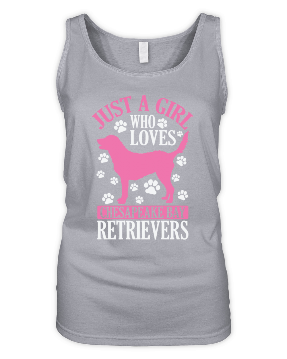 Just a Girl Who Loves Chesapeake Bay Retrievers Organic Women's Tank Top
