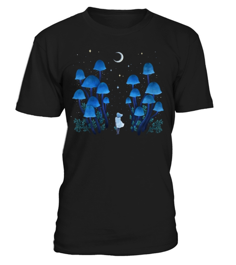 Fungi Forest Dreamy Night T-Shirt Unisex