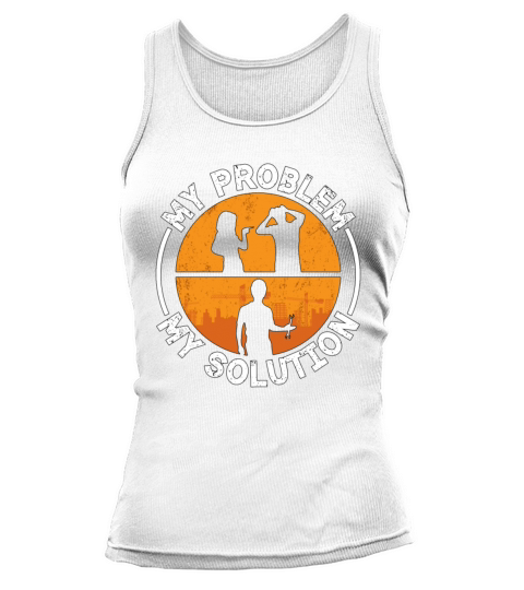 Ironworker My Problem My Pictogram Dad Mom Welding Tank top Woman