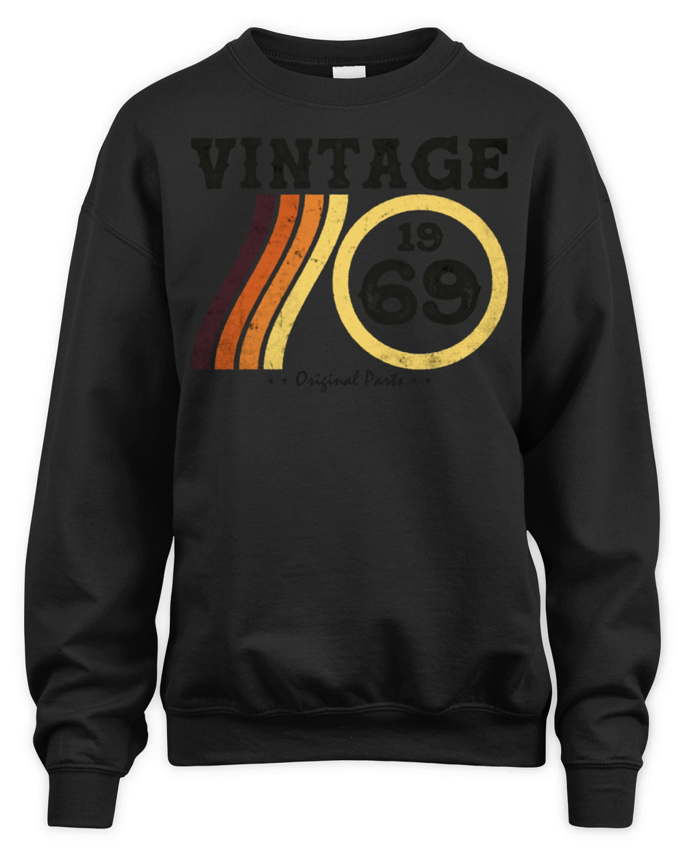 Vintage 1969 Limited Edition Classic Retro 55 Unisex Premium Crewneck Sweatshirt