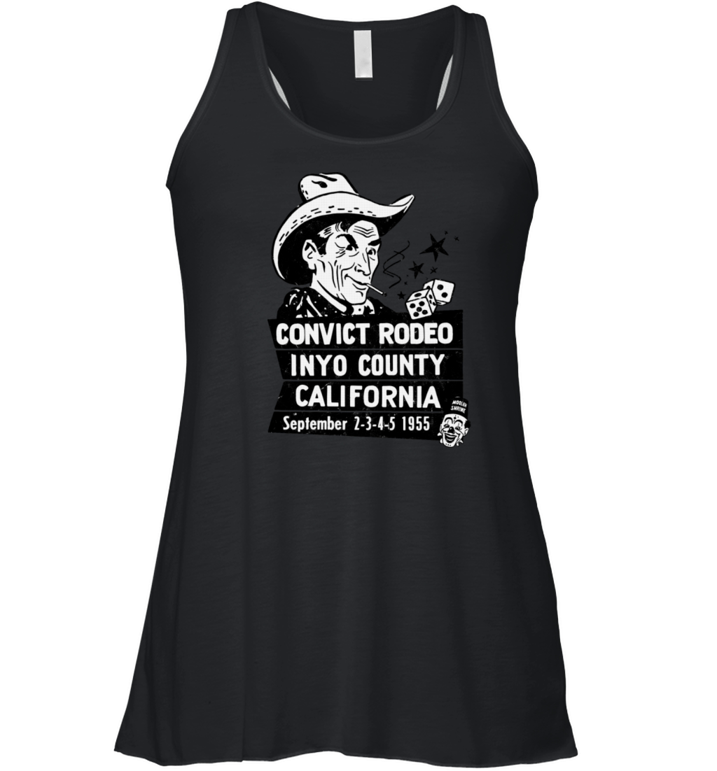 Vintage Inyo County Convict Rodeo Women's Flowy Tank Top