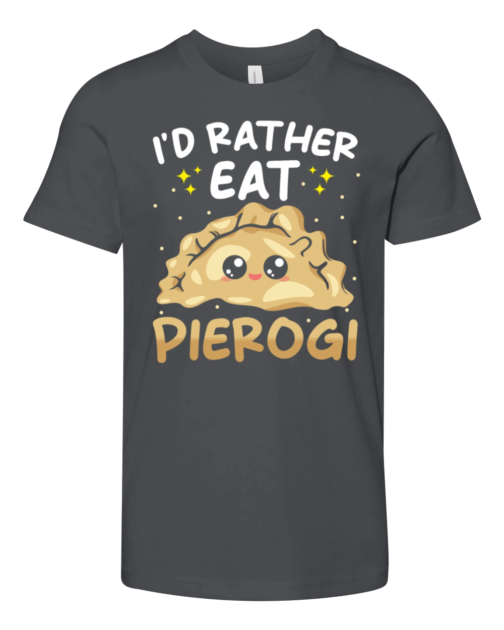 Pierogi Dumbling Food kawaii Pierogi Youth Unisex Jersey Tee