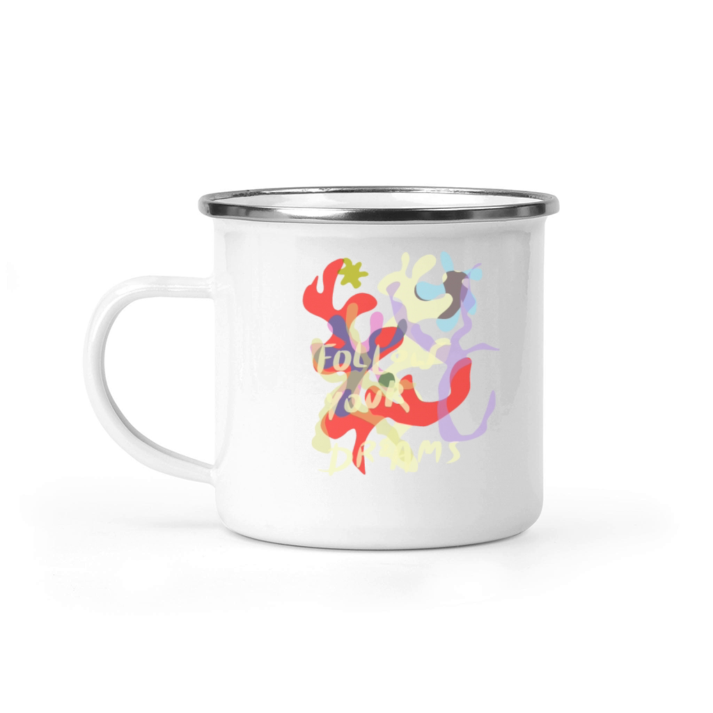 follow your dreams Camping Mug