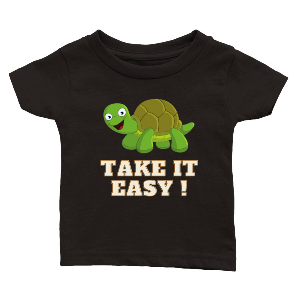 Take It Easy Classic Baby Crewneck T-shirt