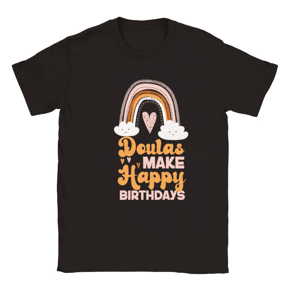 Doula Birth Worker Doulas Make Classic Kids Crewneck T-shirt