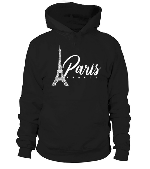 Paris France Eiffel Tower Souvenir Hoodie Unisex