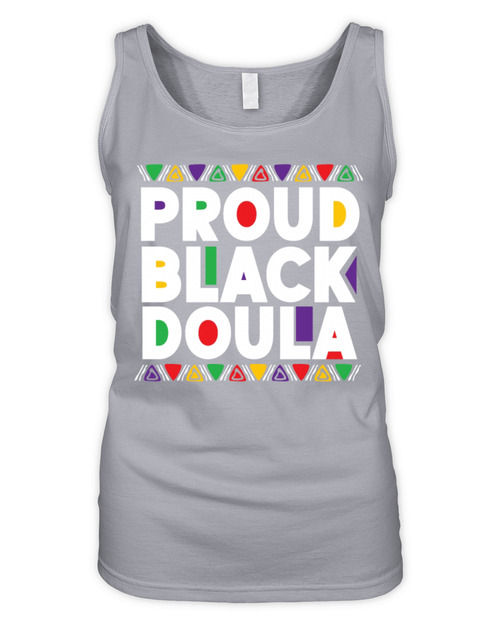 Doula Birth Worker Proud Black Organic Women's Tank Top