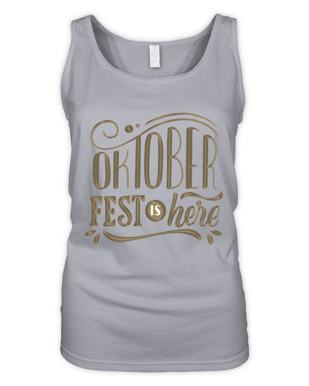 oktober fest is here Organic Women's Tank Top