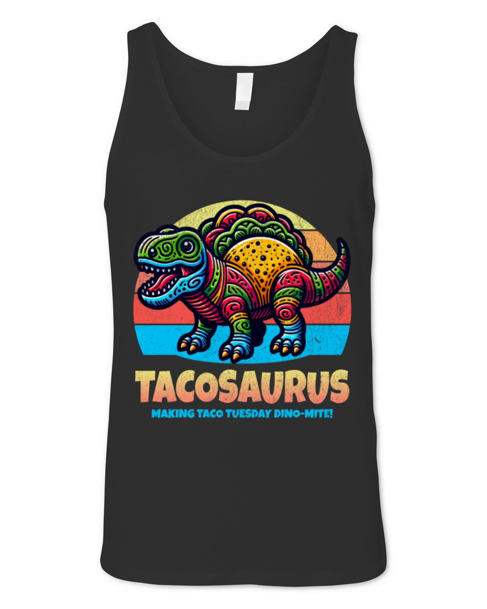 Tacosaurus Unisex Jersey Tank
