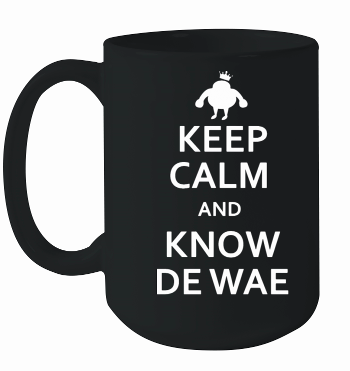 Ugandan Knuckles KEEP CALM AND KNOW DE WAE Ceramic Mug