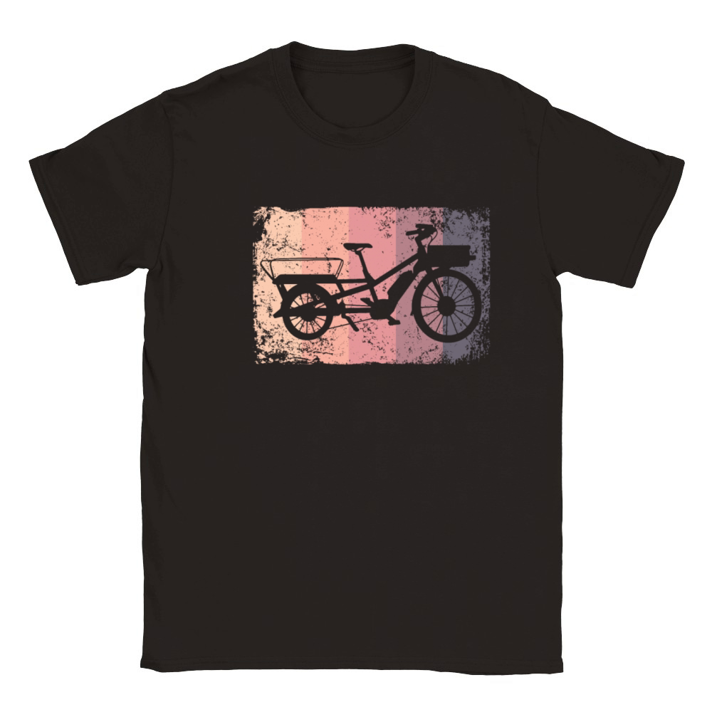Heavy Load Bike Cargo Bicycle Cargobike Classic Kids Crewneck T-shirt
