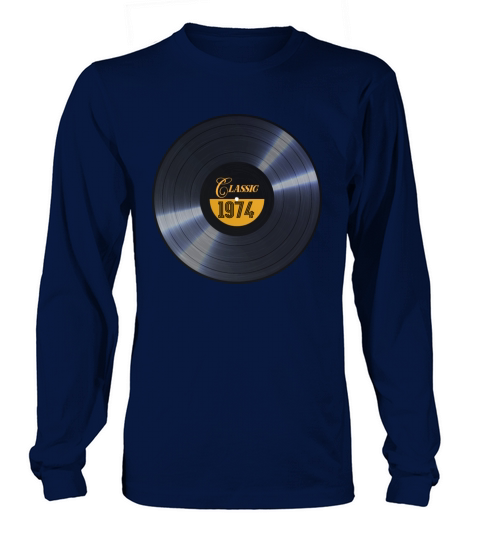 Vintage 1974 - Classic Vinyl Long sleeved Unisex