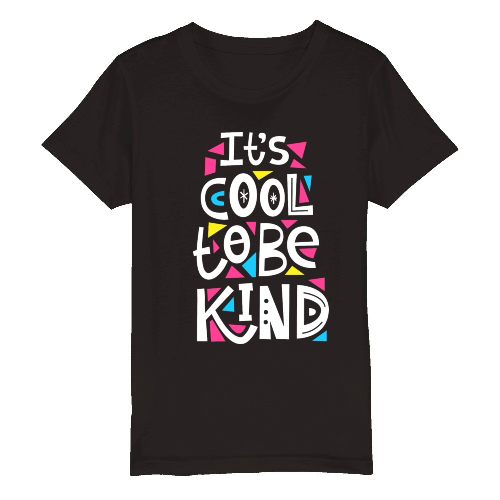 Cool To Be Kind Organic Kids Crewneck T-shirt
