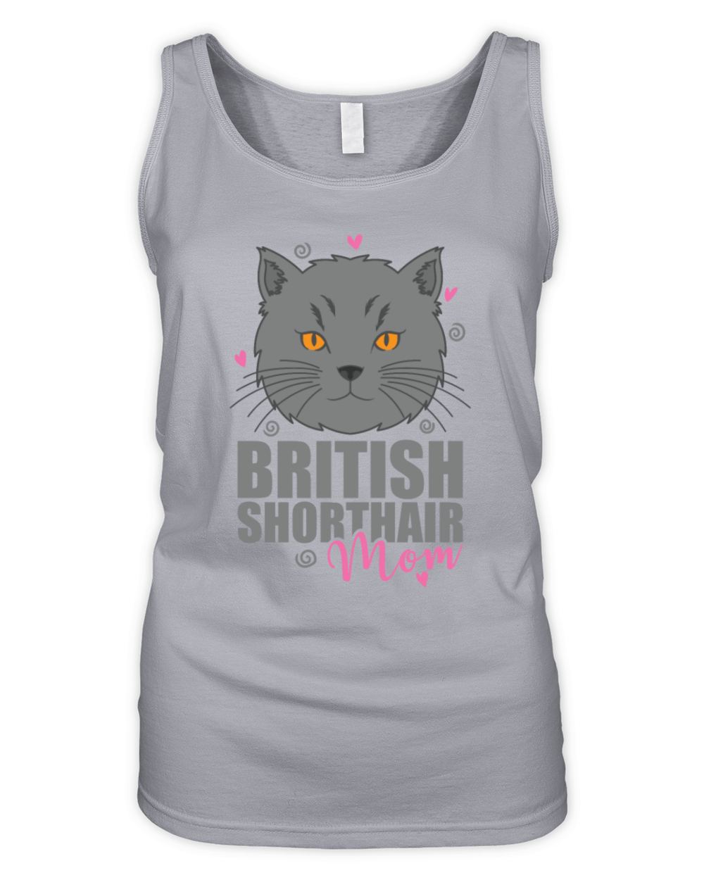 British Shorthair Mom Cat Pet Organic Women's Tank Top