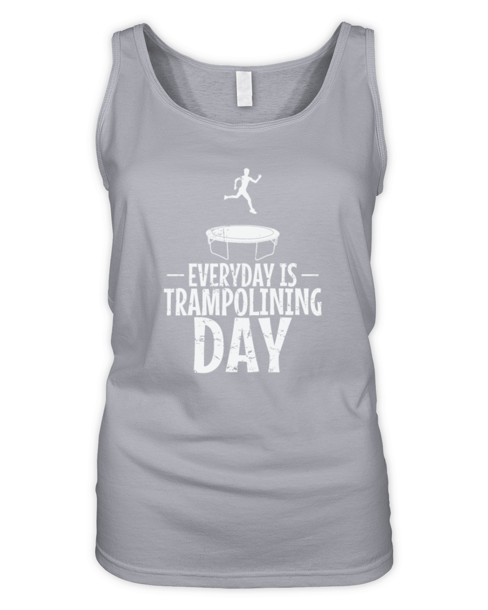 Everyday is Trampolining Day Bouncing Sport Organic Women's Tank Top