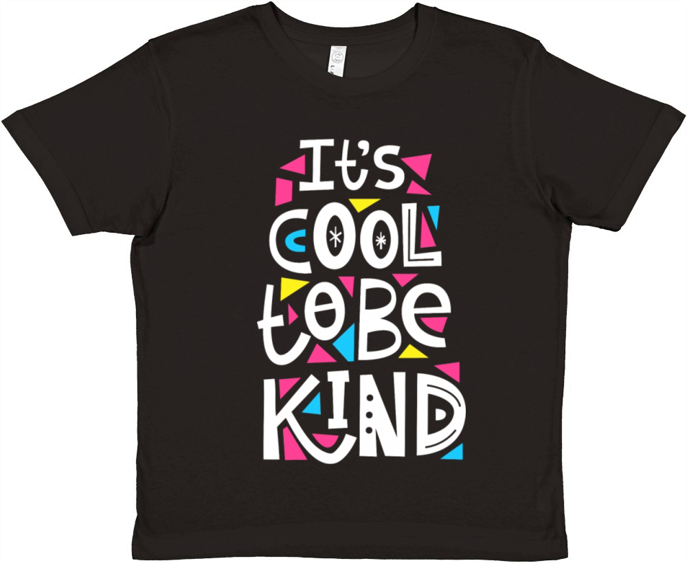 Cool To Be Kind Premium Kids Crewneck T-shirt