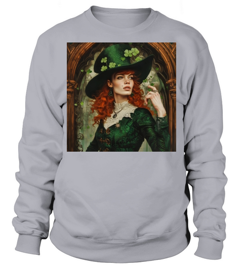 Saint Patrick’s Day Goth Woman Sweatshirt Unisex