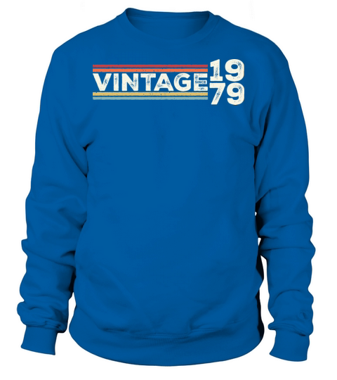 Vintage 1979 Gifts Legend for 44 Years Old - 44th Sweatshirt Unisex