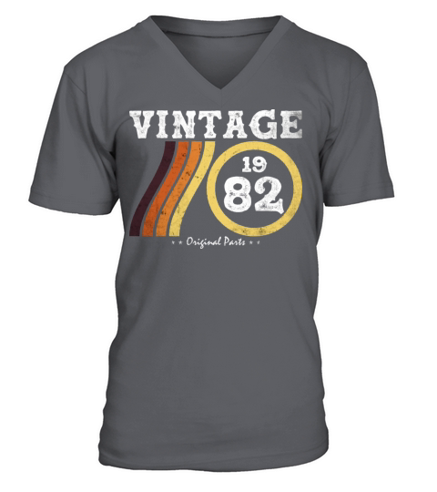 Limited Edition Vintage 1982 - Classic Retro 42 V-Neck T-shirt