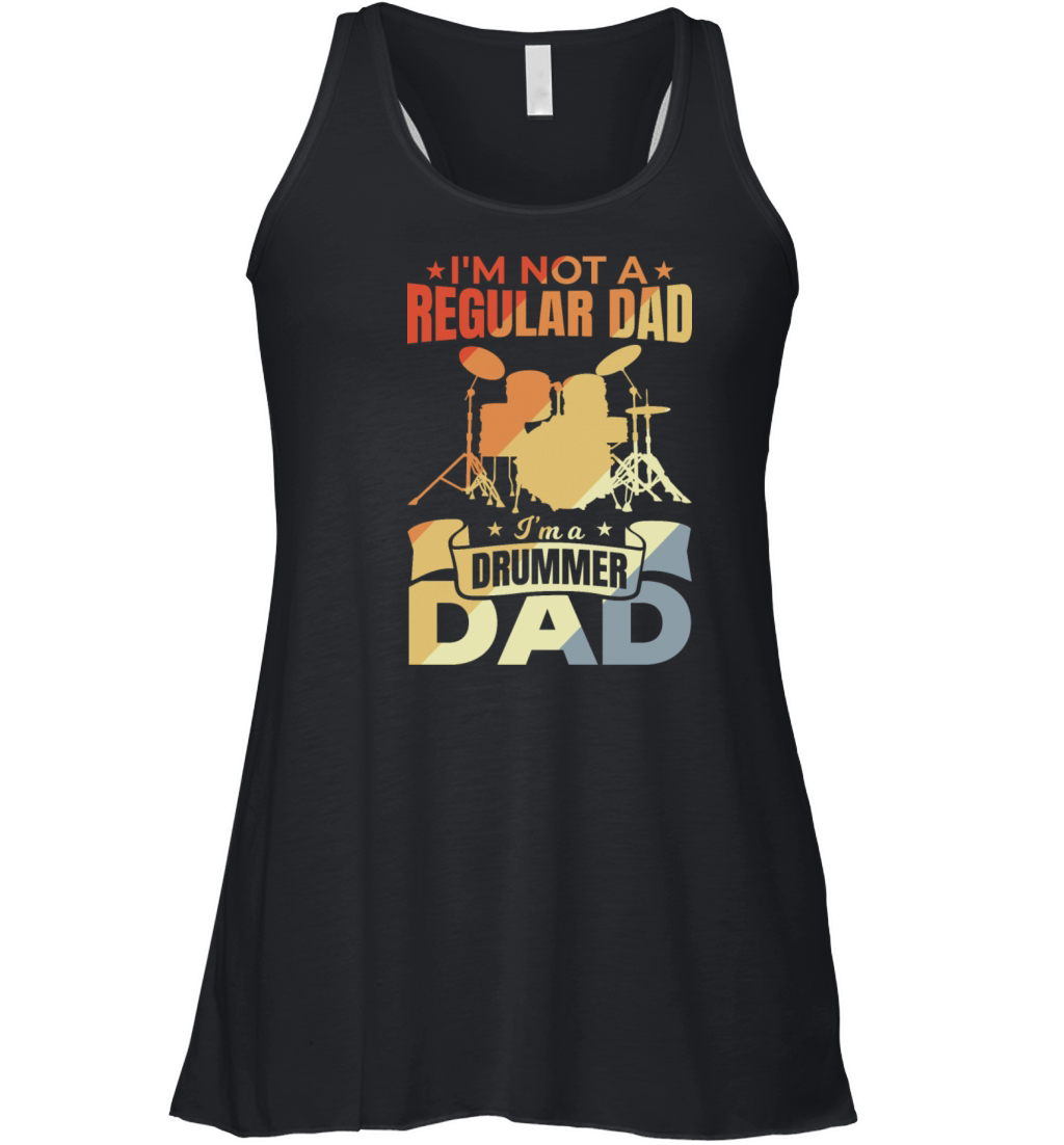 Drummer Father Women's Flowy Tank Top