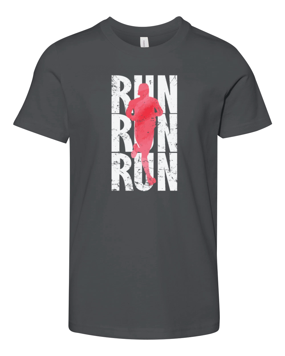 Run Running Jogging Youth Unisex Jersey Tee