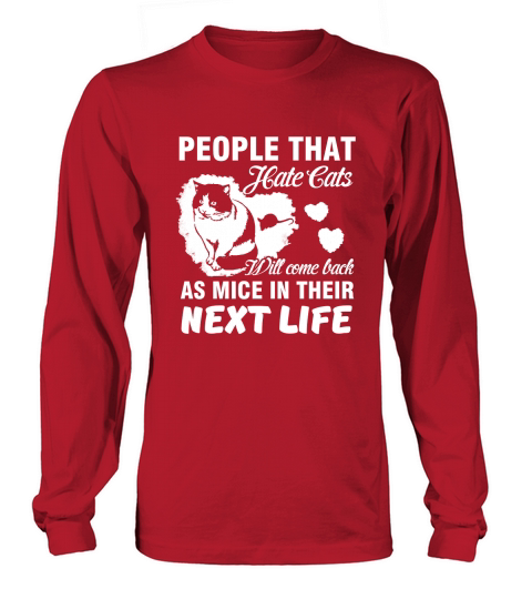 People That Hate Cats Long sleeved Unisex