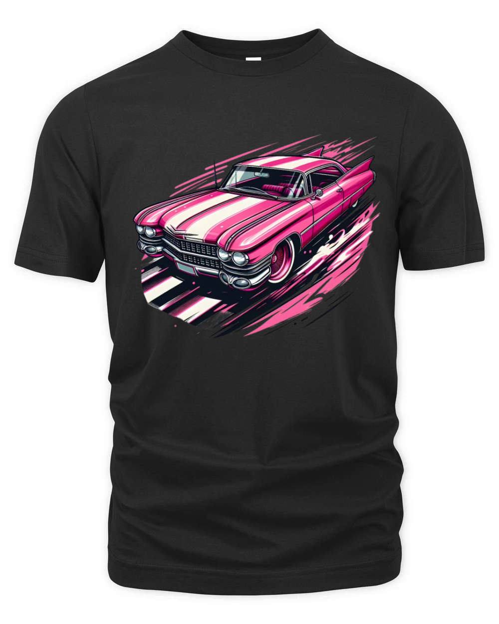 Pink cadillac Organic Unisex T-shirt