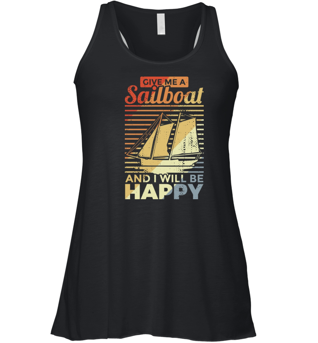 Vintage Sailing Women's Flowy Tank Top