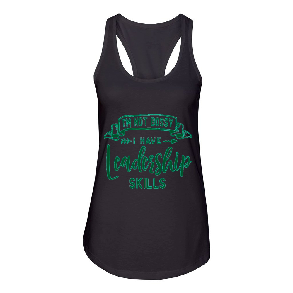 Leadership Quote Women's Racerback Tank