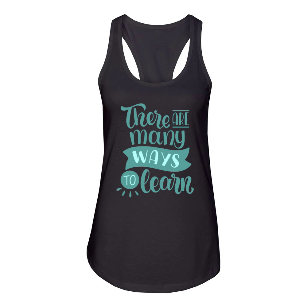 there are many ways to learn Women's Racerback Tank