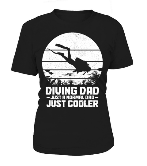 Scuba Diving Funny Vintage Diver Gift Women's T-Shirt