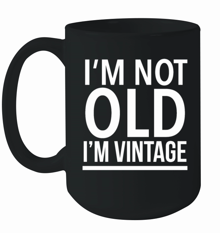 Old vintage birthday Ceramic Mug