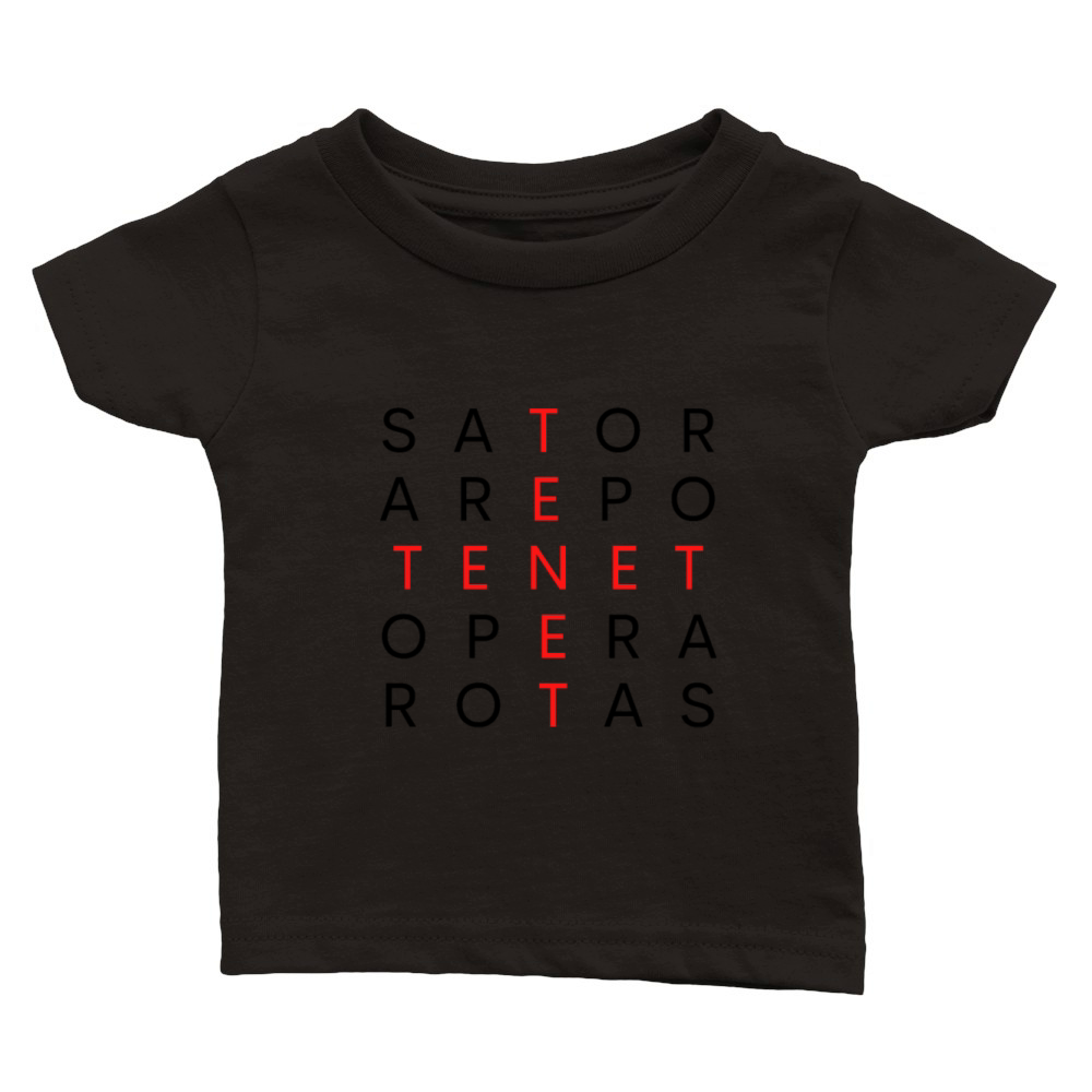 Sator Square Quote I TENET AREPO Quadrat Present Classic Baby Crewneck T-shirt