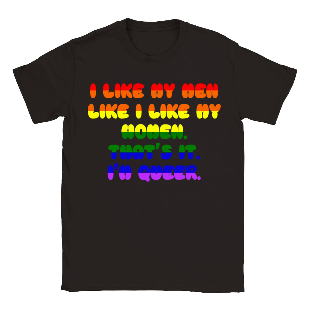 I Like My Men Like I Like My Women Classic Kids Crewneck T-shirt