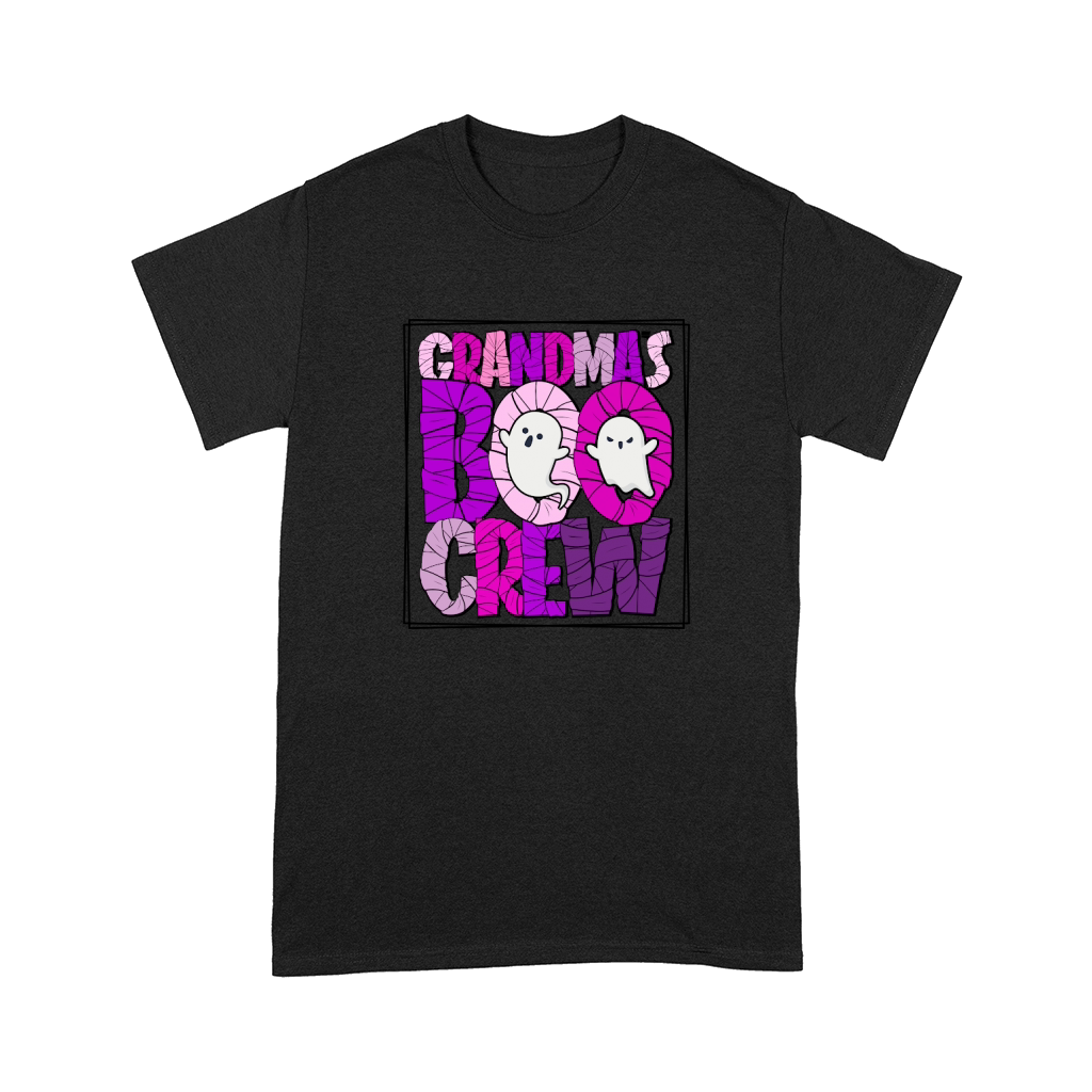 Halloween Sublimation Grandmas Boo Crew Comfort T-shirt
