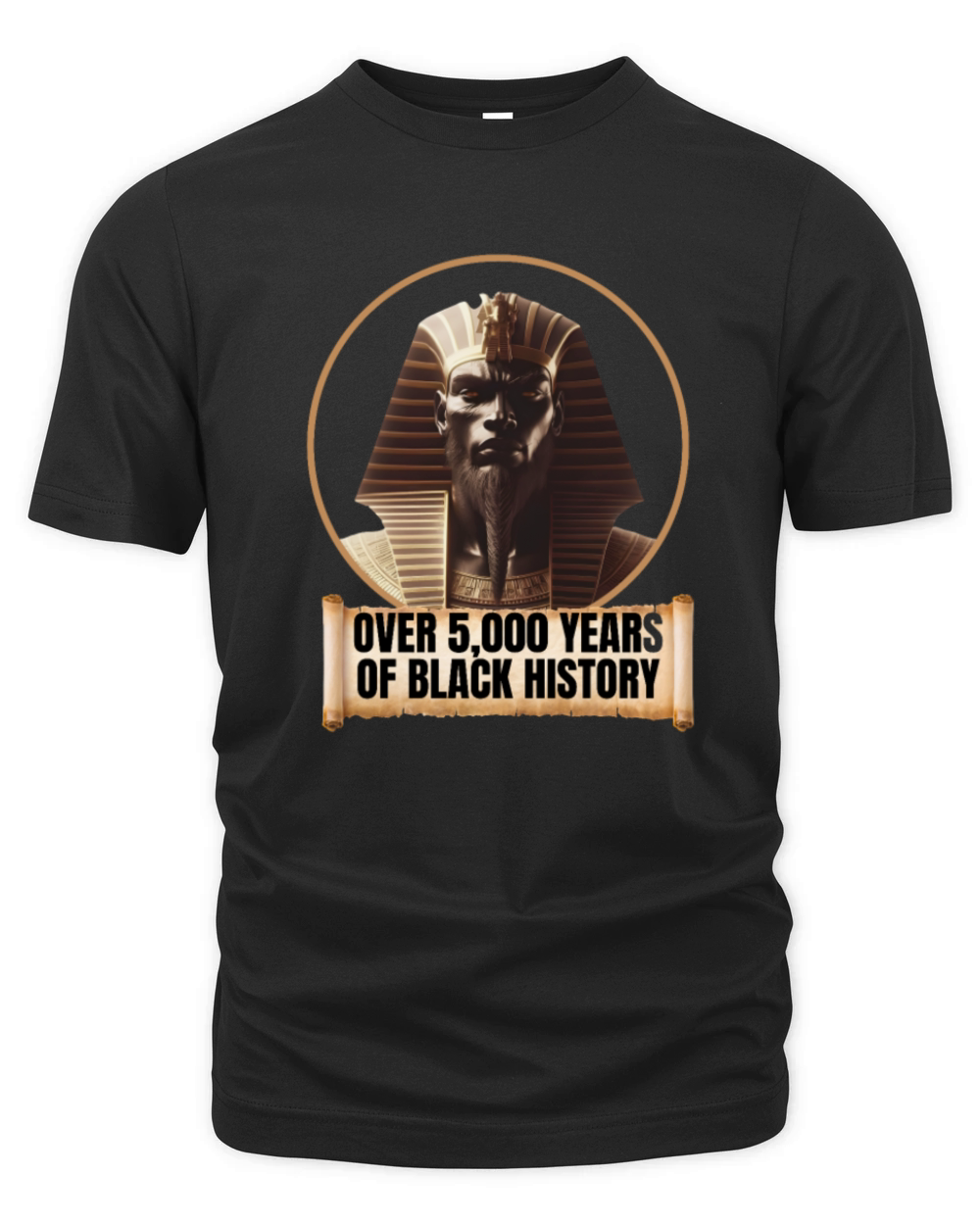 A Tribute to 5000 Year of Unerasable Black History Organic Unisex T-shirt