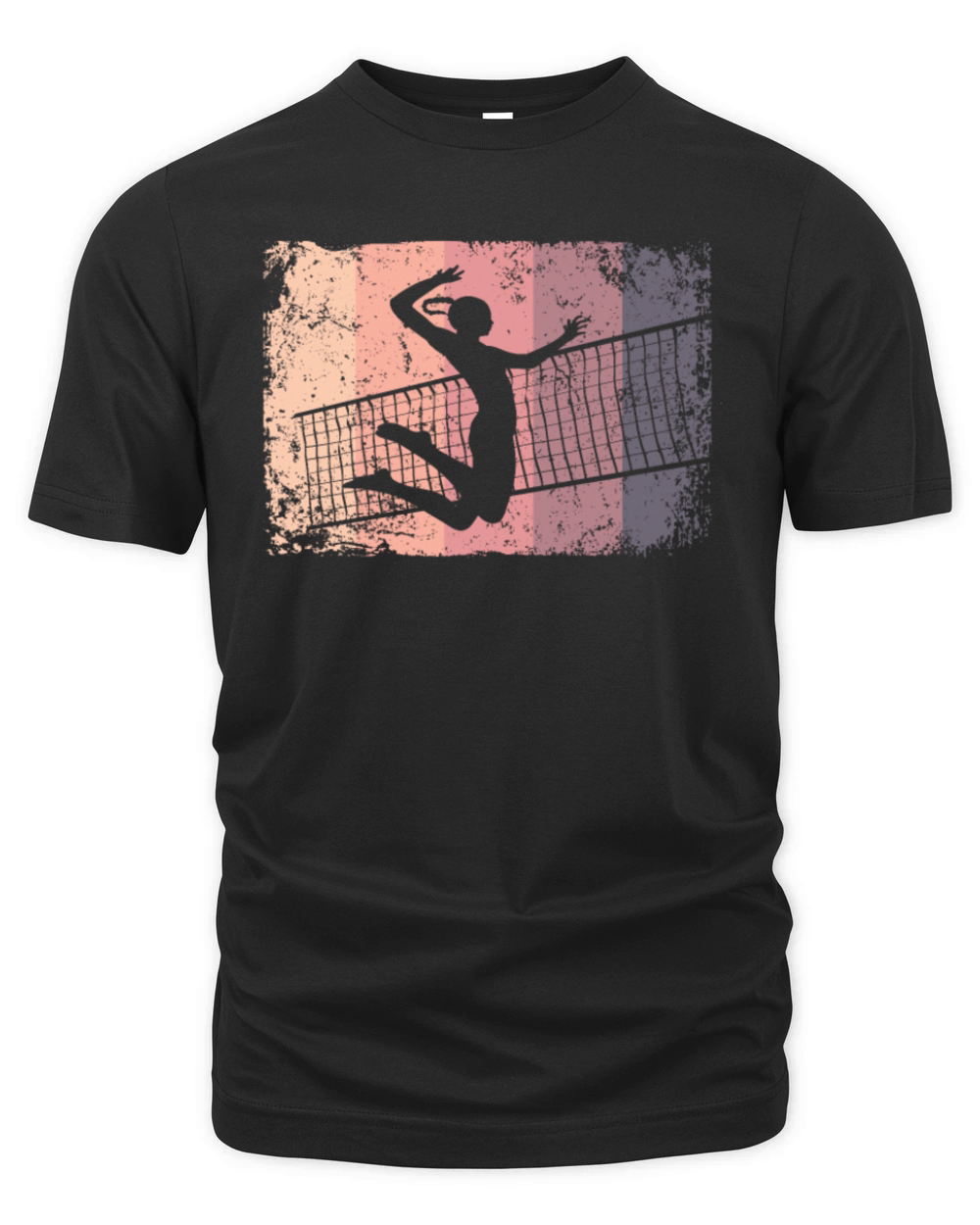 Volleyball Player Retro Beach Volleyball Organic Unisex T-shirt
