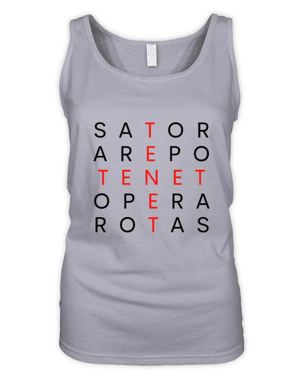 Sator Square Quote I TENET AREPO Quadrat Present Organic Women's Tank Top